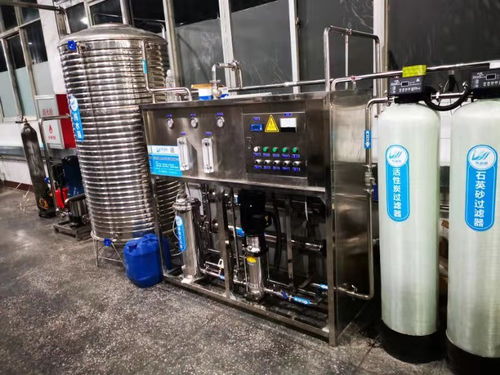 郑州制衣厂专用反渗透纯水与纯净水设备 1吨产能净水系统批发方案